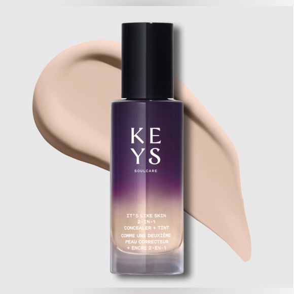 NWT KEYS Soulcare It’s Like Skin 2-in-1 Concealer and Tint 130-N Extra Light - Picture 1 of 2